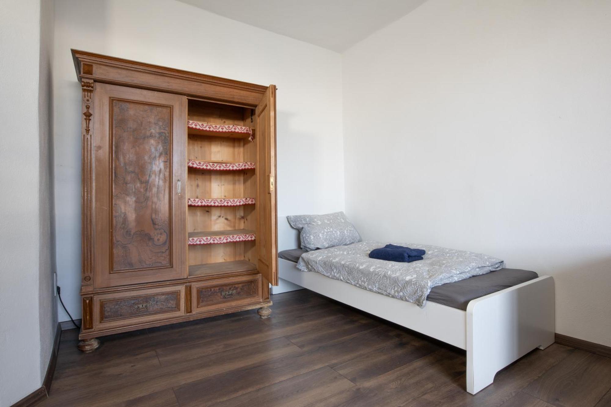 Urige Wohnung Mit Zwei Betten Und Genialer Kueche Mugeln Εξωτερικό φωτογραφία